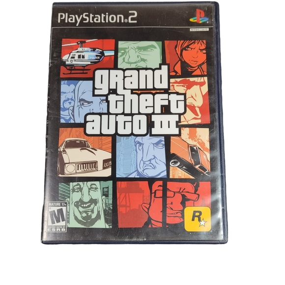 Grand Theft Auto III (GTA 3) Sur PS2 - Complet (boîte, Notice) - Édition Rockstar 2003